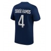 Paris Saint-Germain Sergio Ramos #4 Hjemmedrakt 2022-23 Kortermet
